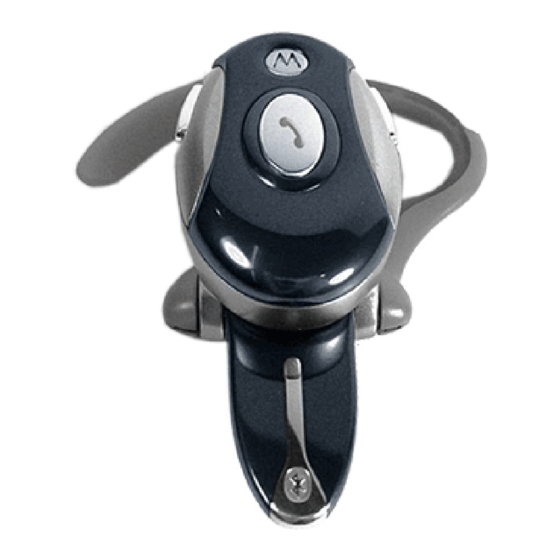 MOTOROLA H700 USER MANUAL Pdf Download ManualsLib