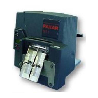 Paxar 610 User Manual