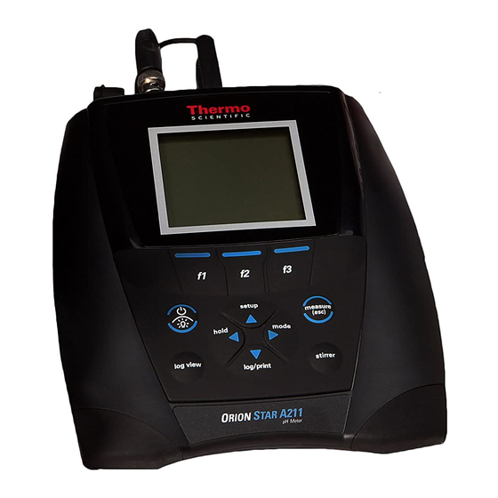 Thermo Scientific Orion Star A210 Series Manual