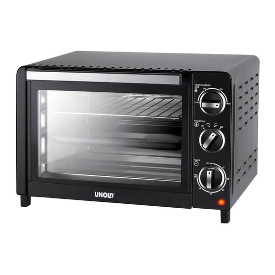 Unold 68875 Instructions For Use Manual