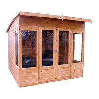 Mercia Garden Products 8x8 Helios Summerhouse General Instructions Manual