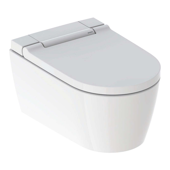 Geberit AQUACLEAN SELA User Manual