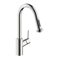 Hans Grohe Focus Prep 2-Spray Pull-Down 04506 1 Series Installation/User Instructions/Warranty