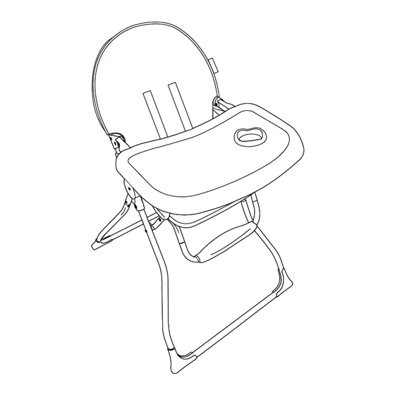 User Manuals: LIVING BASICS LB-KDD-H003-Grey High Chair