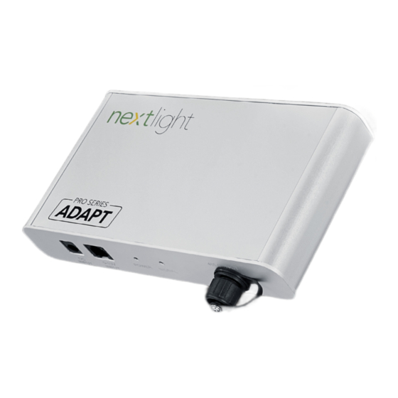 NextLight ADAPT PRO Series User Manual