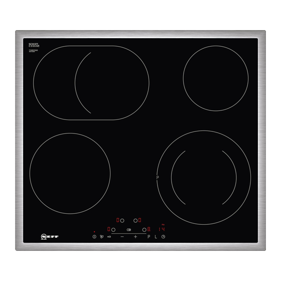 NEFF T16 D76 Series Instruction Manual