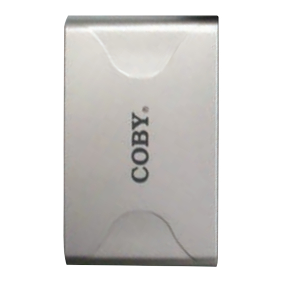Coby BP-420 Instruction Manual