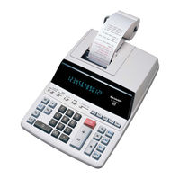 Sharp EL-2607P Operation Manual