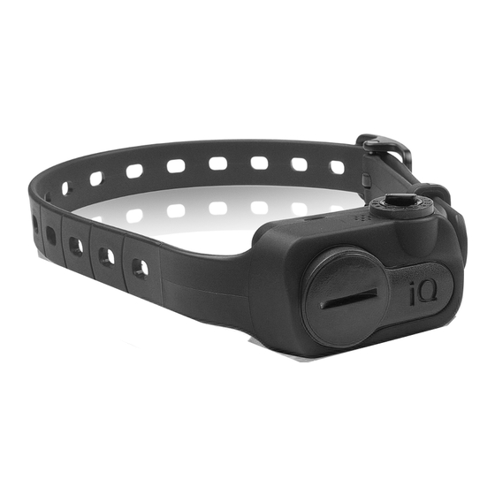 iQ Pet No Bark Collar Owner's Manual