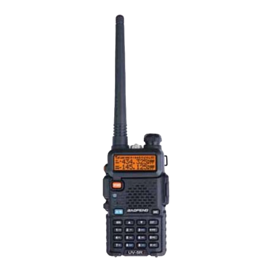 Baofeng UV-5R User Manual