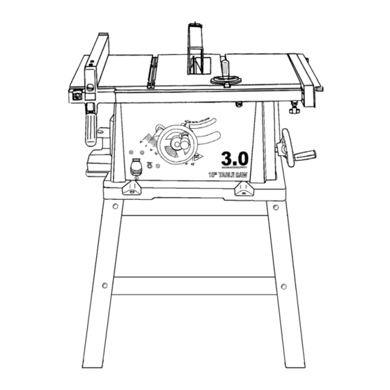 Tradesman BTS10W4 Owner's Manual
