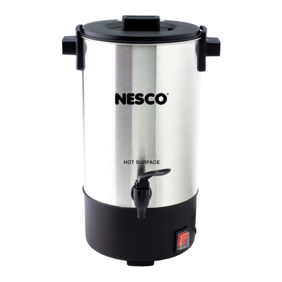 Nesco CU-25 Care/Use Manual
