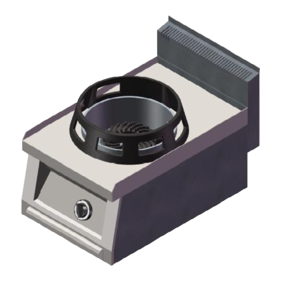 OZTI OWG 4090 Gas Wok Cooker Manuals