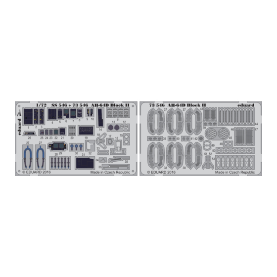 Eduard AH-64D Block II Quick Start Manual