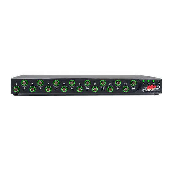 Vibration Research VR10500 Hardware Manual