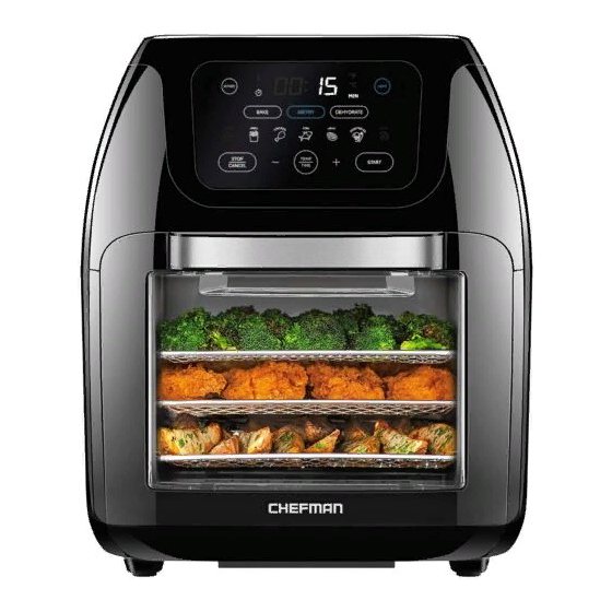 Chefman AIR FRYER PLUS RJ38-10-RDO-V2 Quick Start Manual