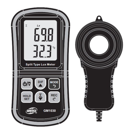 Benetech GM1030 Instruction Manual