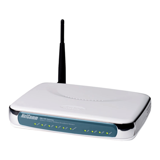 NetComm NB11W Specifications
