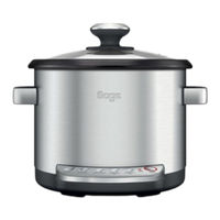 Sage Risotto Plus BRC600 Instruction Booklet