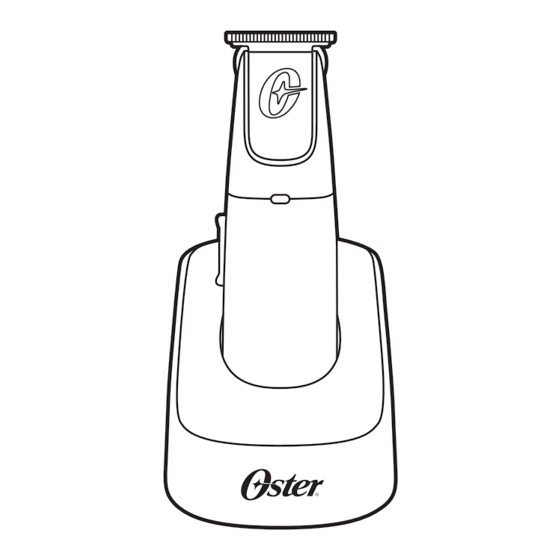 Oster Cordless T-Finisher Instruction Manual