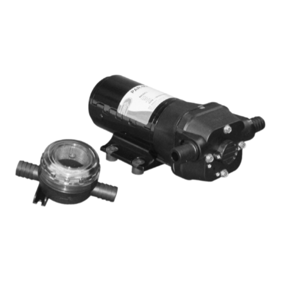 Xylem JABSCO PAR-MAX 31700 Series Instruction Manual