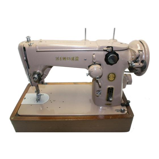 Singer 491d sewing machine Machine Parts Chart