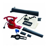 Toro 51599 - Ultra 12 Amp Variable Speed Electric Blower/Vacuum Operator's Manual