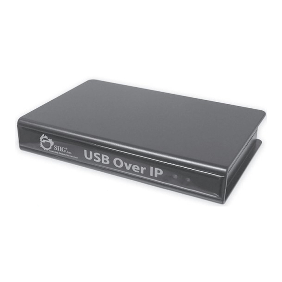 SIIG USB over IP User Manual