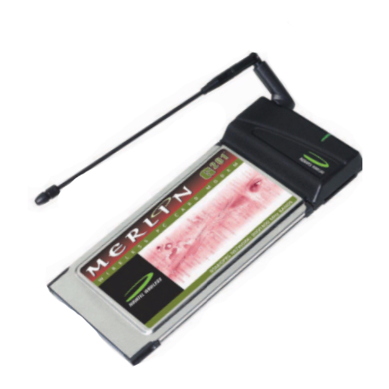 Novatel Merlin for GPRS G201 User Manual