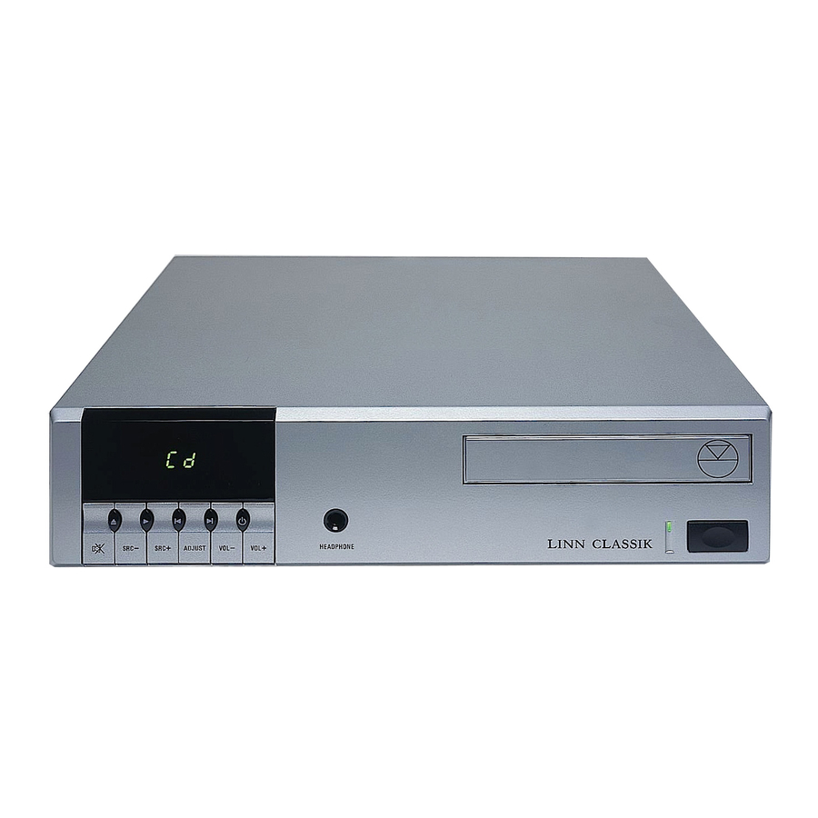 Linn Classik Owner's Manual