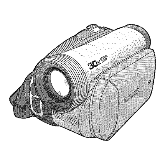 Panasonic DIGITAL Palmcorder PV-GS29 Operating Instructions Manual