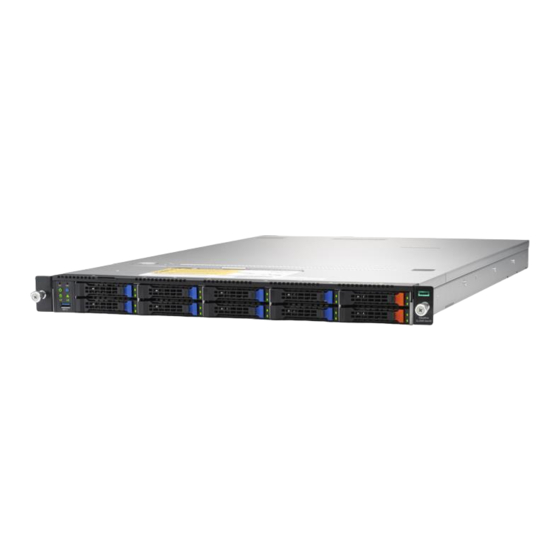 HPE Cloudline CL2200 Gen10 Troubleshooting Manual