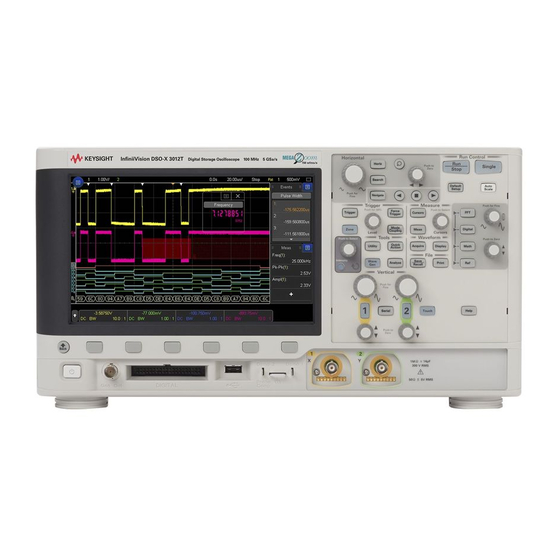 Keysight Technologies InfiniiVision 3000T X Series Programmer's Manual