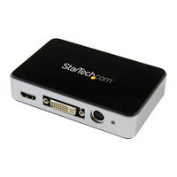 StarTech.com USB3HDCAP Manual