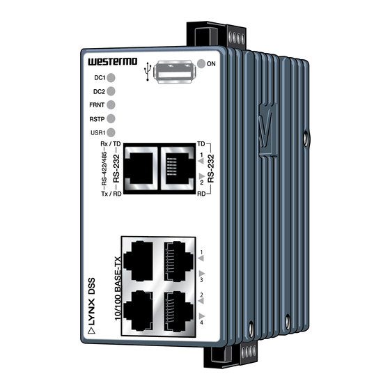 Westermo Lynx DSS L206-S2-EX User Manual