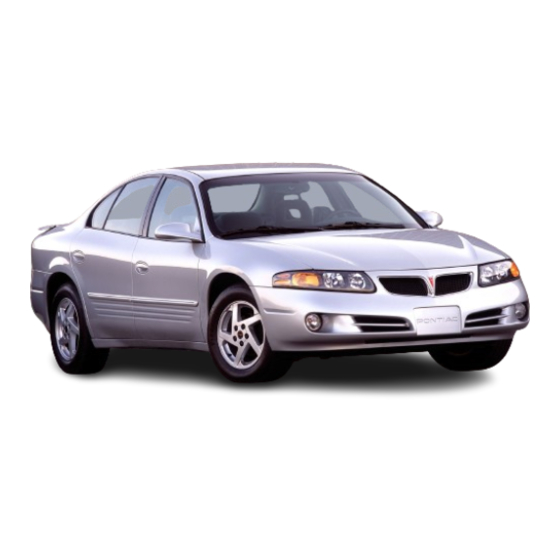 Pontiac 2000 Bonneville Manuals
