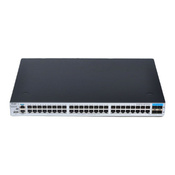 Ruijie S5750 Series Installation Manual