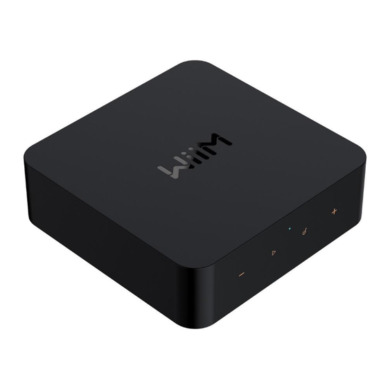WiiM Pro Manual