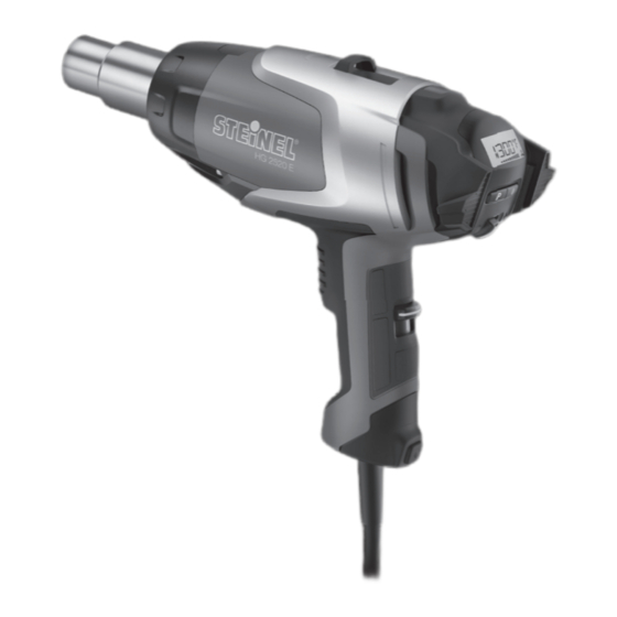 STEINEL PROFESSIONAL HG 2520 E Information