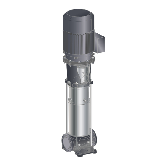 Grundfos CR 155 Installation And Operating Instructions Manual