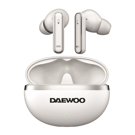 Daewoo electricals AIR BUDS PRO Manual