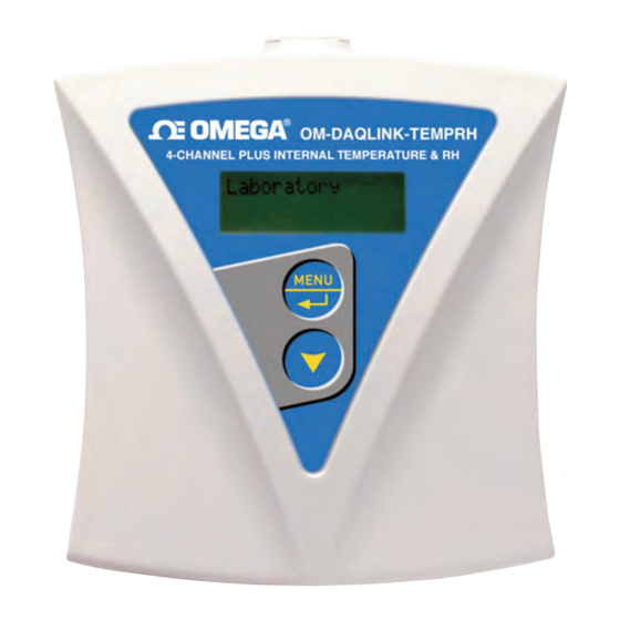 Omega OM-DAQLINK-TEMP Manuals