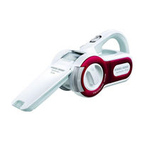 Black & Decker Dustbuster PV1805C Original Instructions Manual