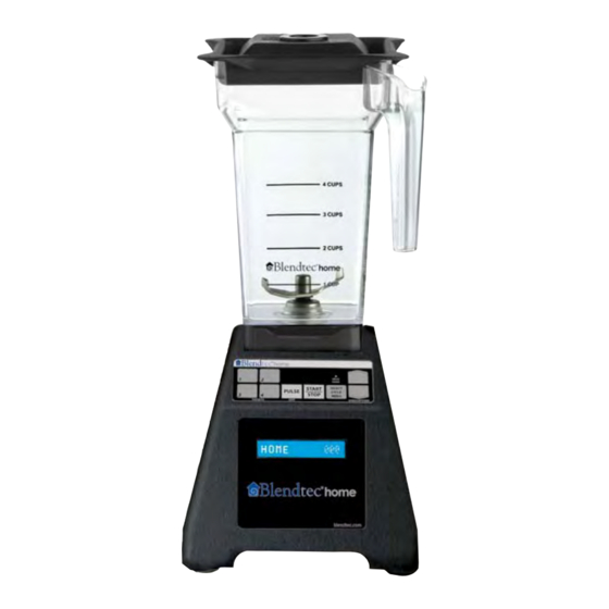 Blendtec HP3A Home Instruction Manual