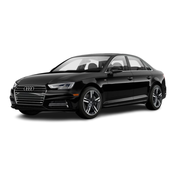 Audi A4 2017 Quick Questions And Answers