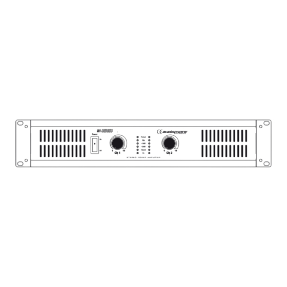 audiophony Wi SERIES User Manual