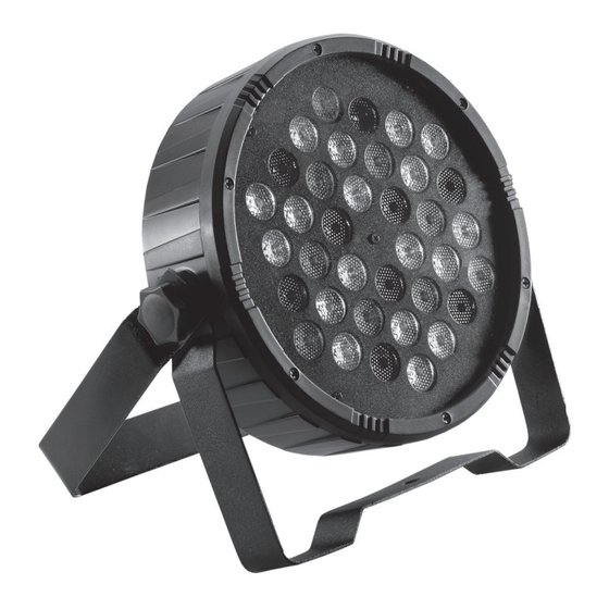 User Manuals: Stagg EcoPar36 LED Stage Light