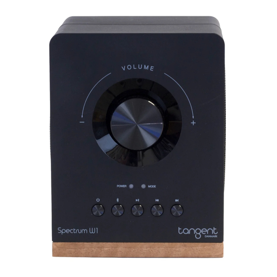 Tangent Spectrum W1 Quick Start Manual