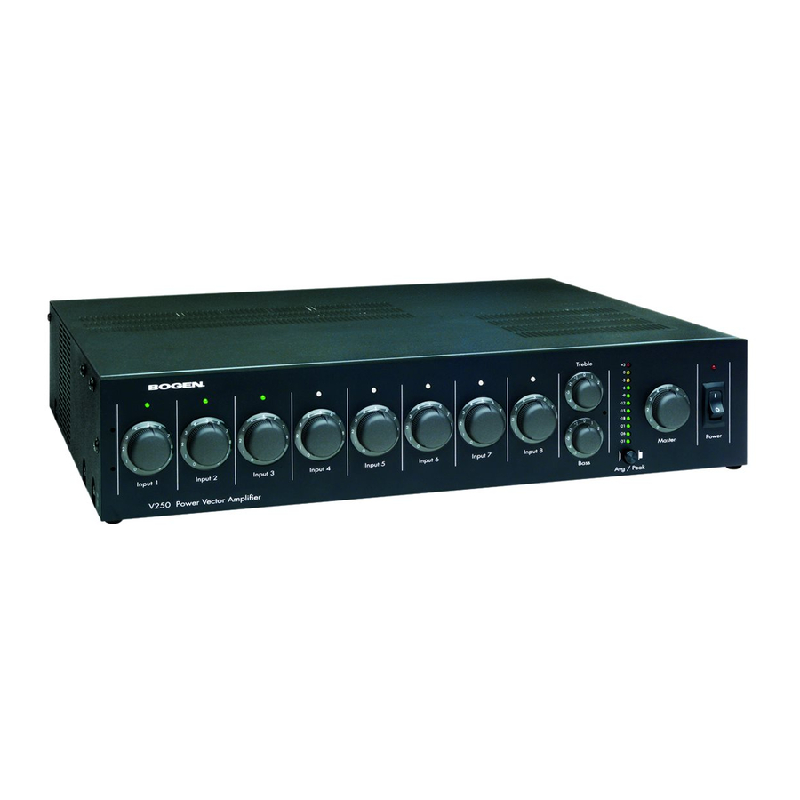 Bogen V100 Installation And Use Manual