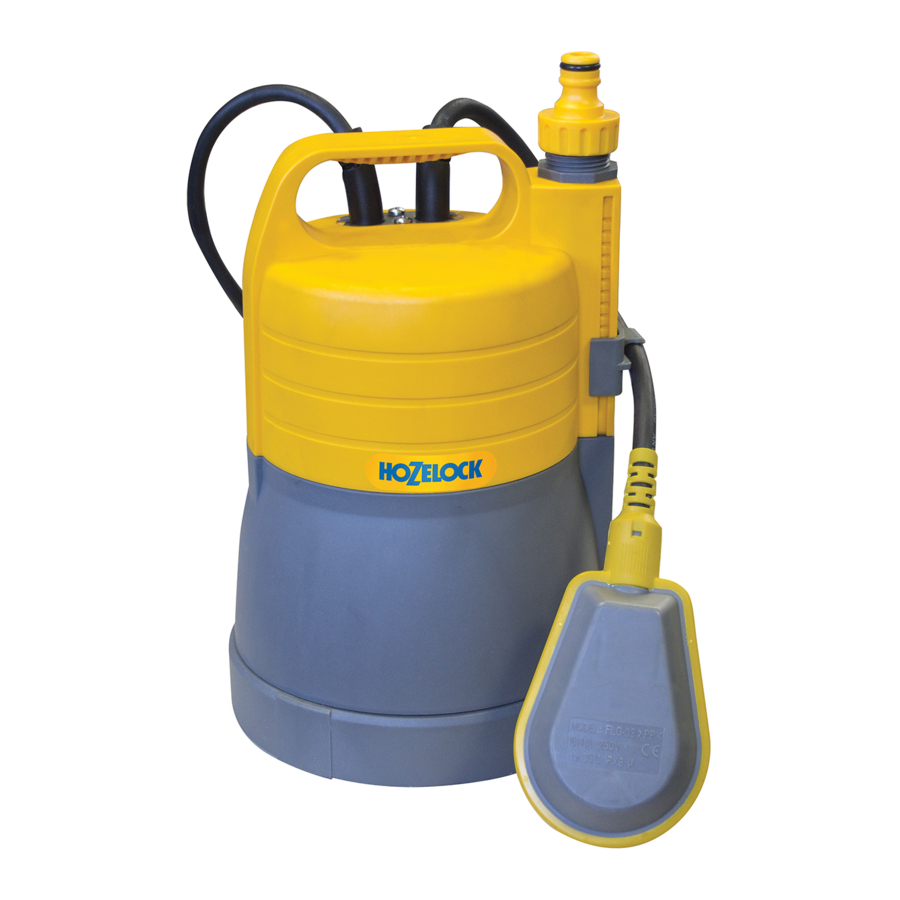 Hozelock FLOWMAX 4500 Manual